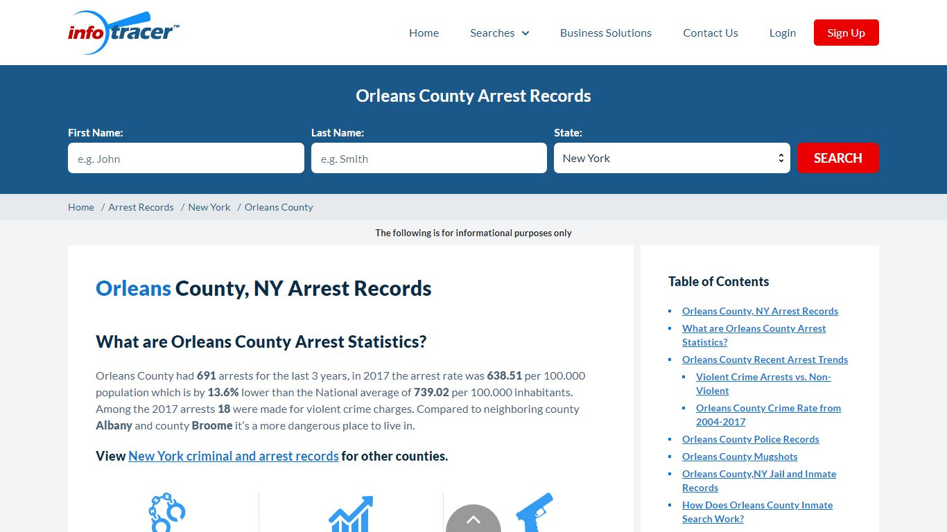 Orleans County, NY Arrests, Mugshots & Jail Records - InfoTracer